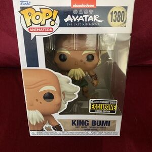 EXCLUSIVE LIMITED EDITION • AVATAR KING BUMI • FUNKO POP! ANIMATION